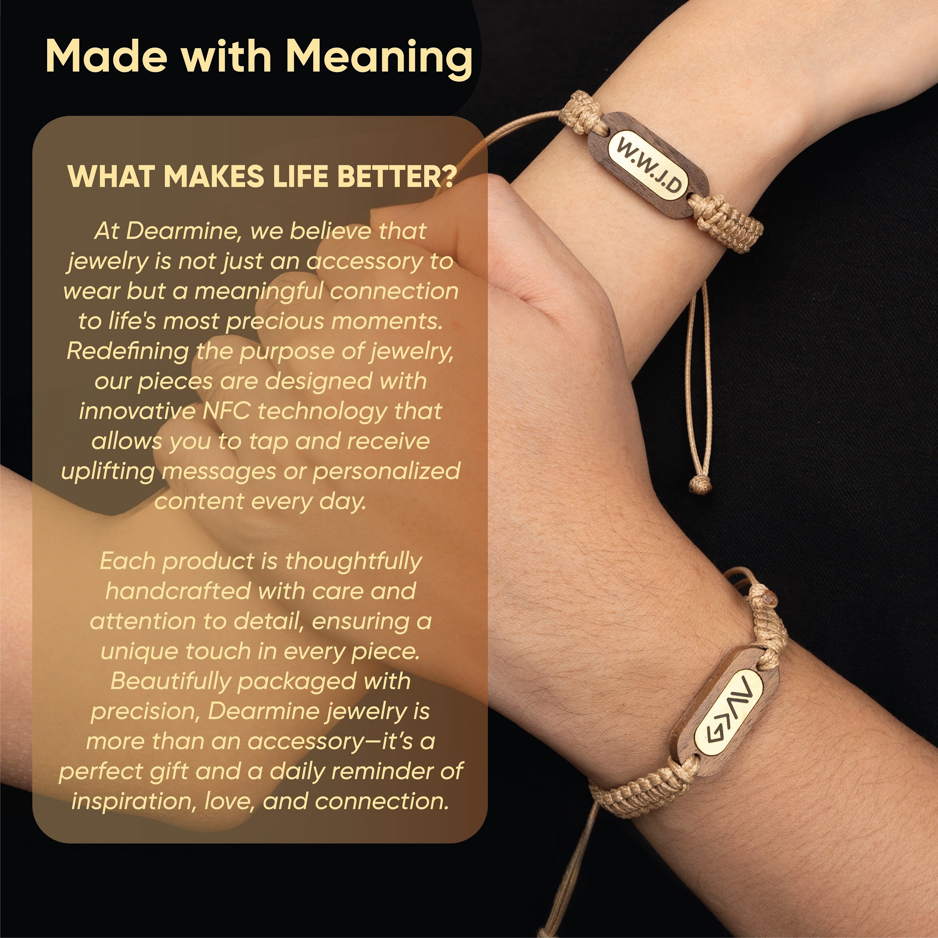 Bible Verse Bracelet: God is Greater