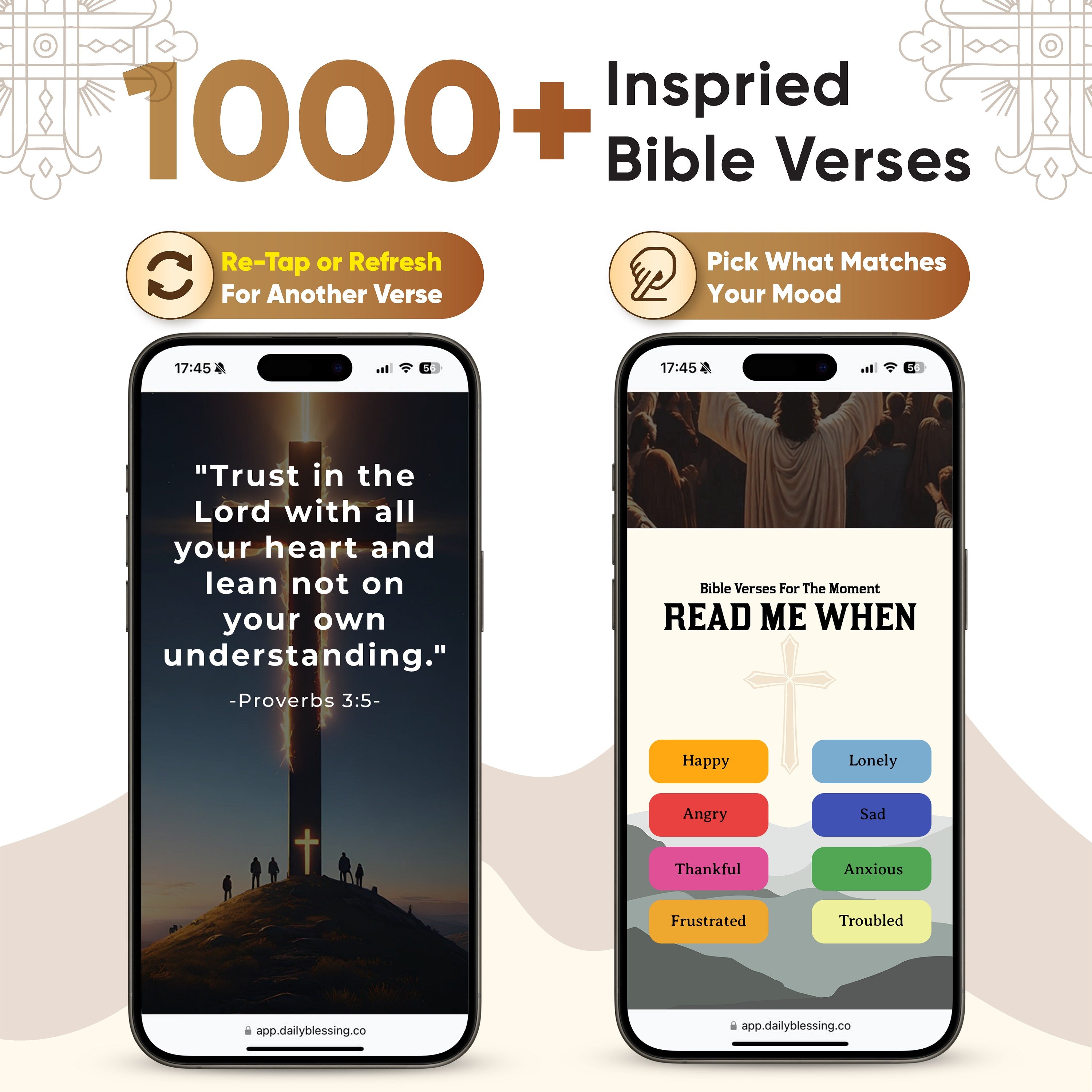 Wooden Bible Verse Bracelet: Classic